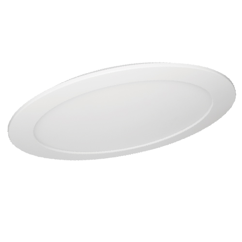 Panel led redondo embutir 6W luz fría 6000K 12-24VCC